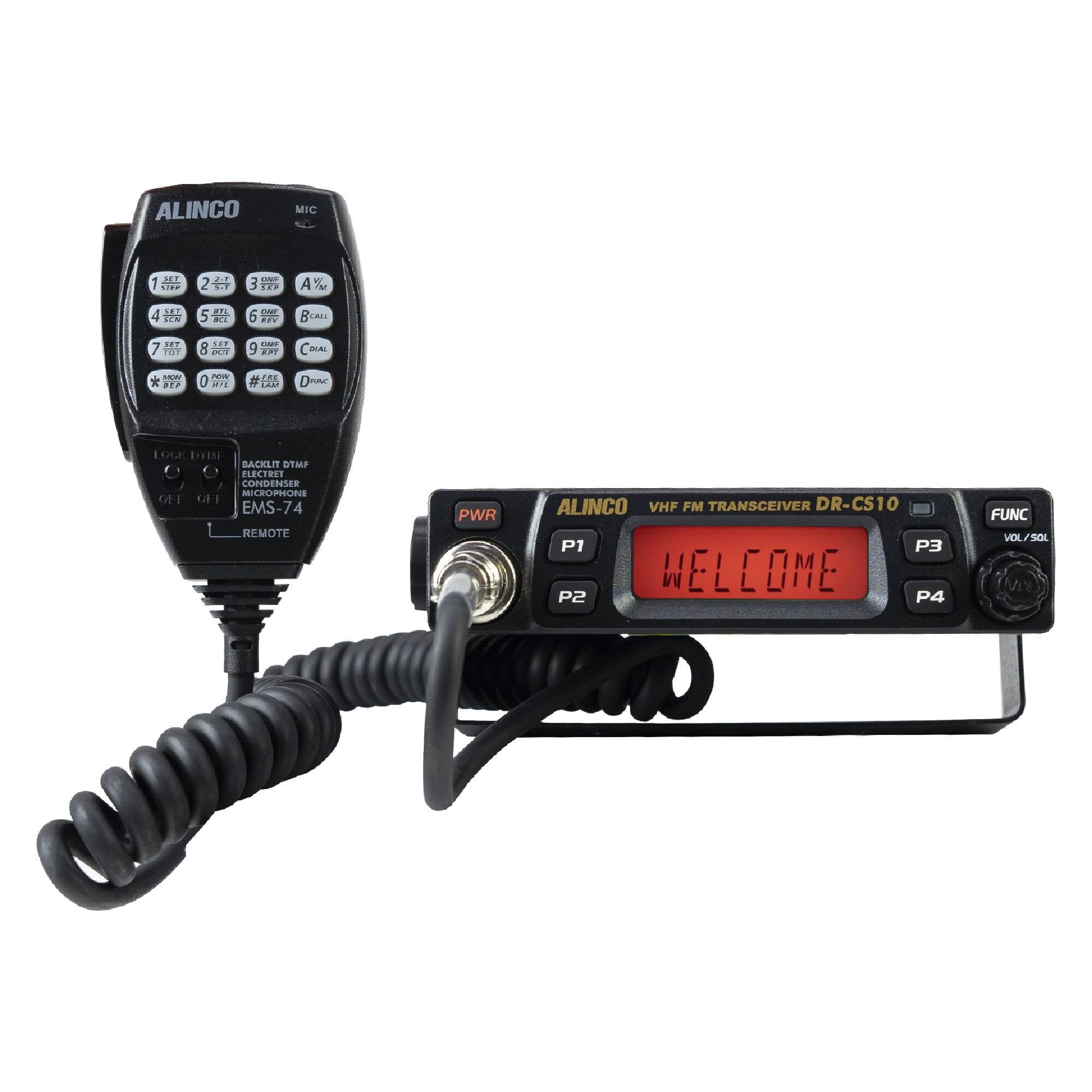UKW-Radiosender PNI Alinco DR-CS-10, 136-174 MHz, 200 Kanäle, DMTF, 13,8 V-0