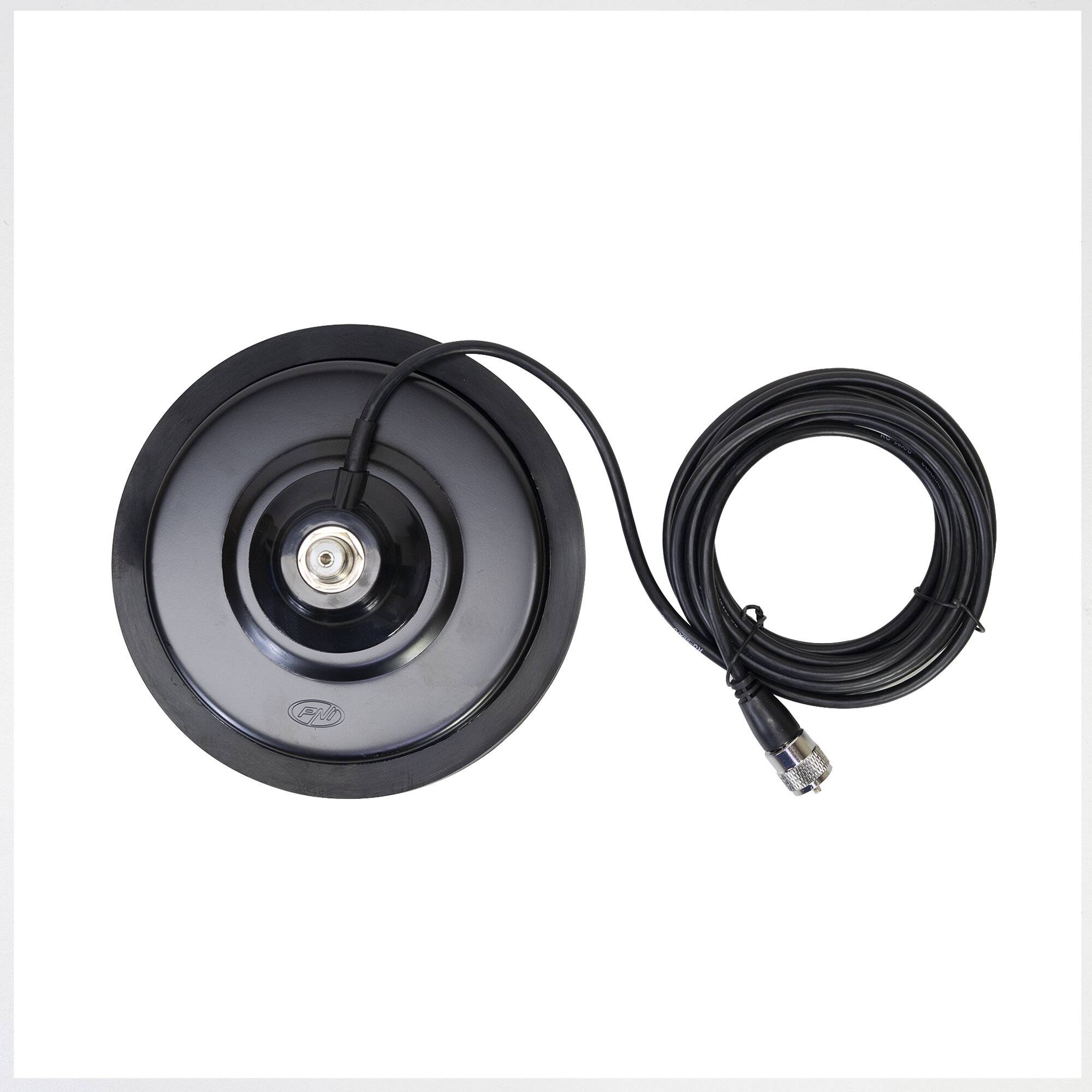 Symbolbild für Magnetfuß PNI 170/PL 170 mm, schmal, inklusive 4m Kabel und Stecker PL259