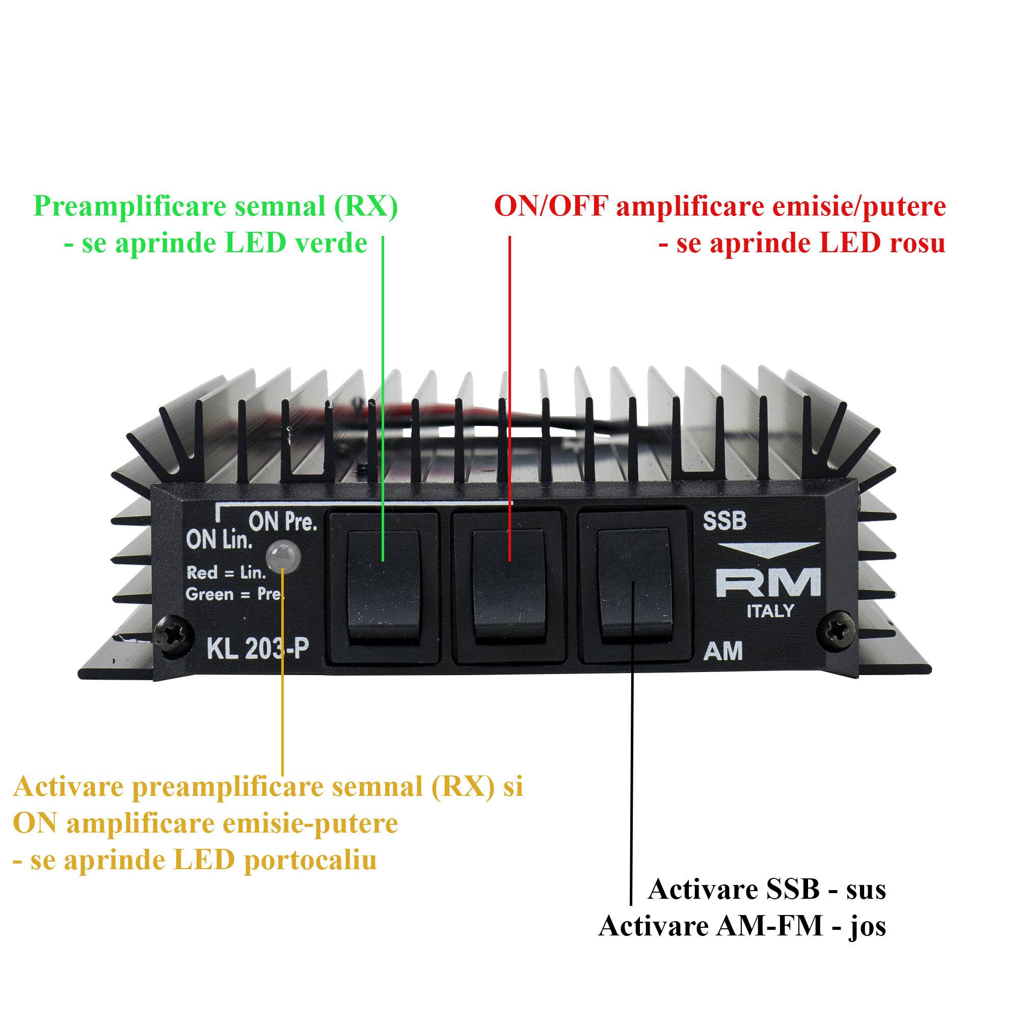 Symbolbild für CB PNI RX-TX KL203P Funkverstärker, AM-FM-SSB, 100W, 12V