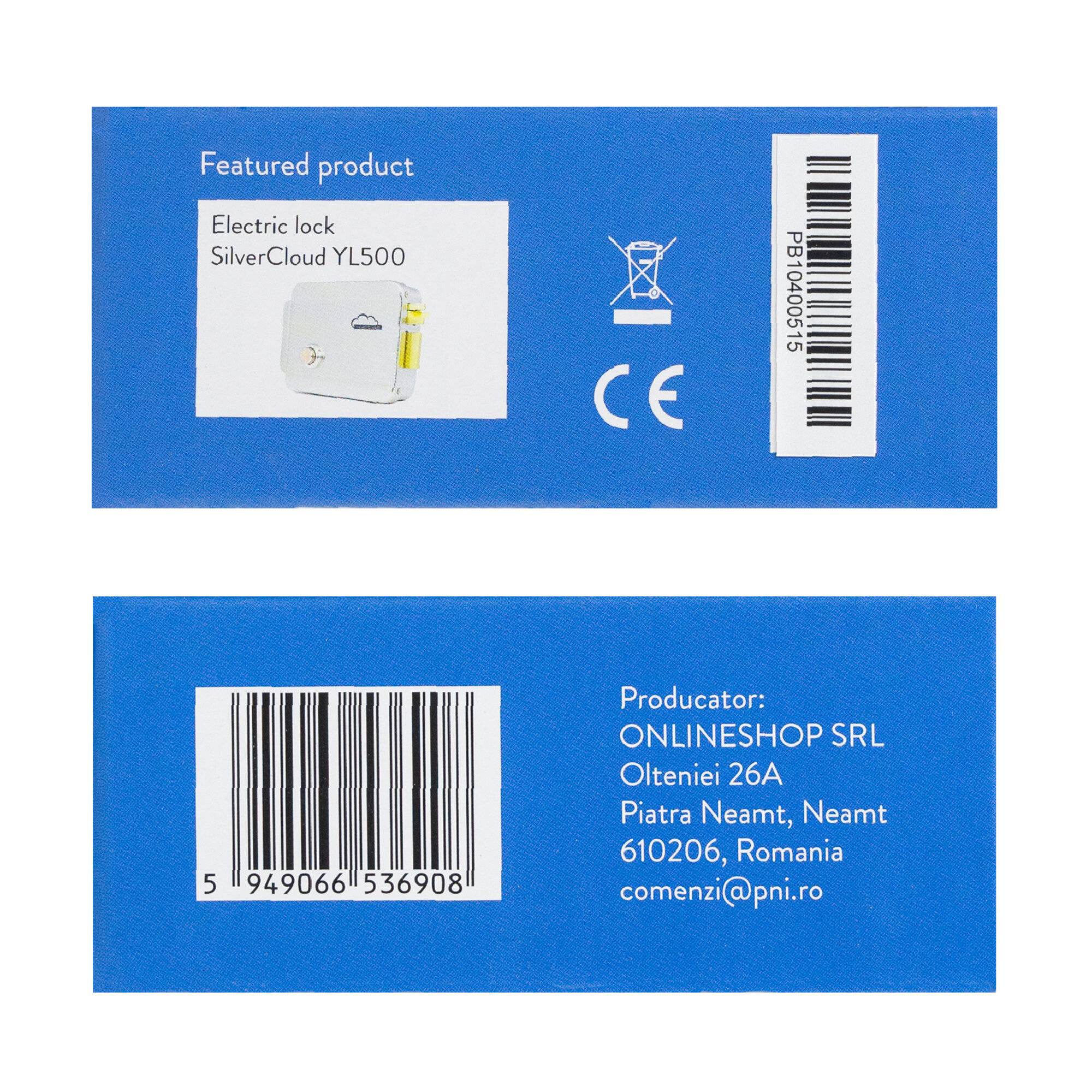 Symbolbild für PNI PB104 Zugangsschalter, mit Touch, Oberflächenmontage, NO/NC/COM, 12V/24V DC, Status-LED,