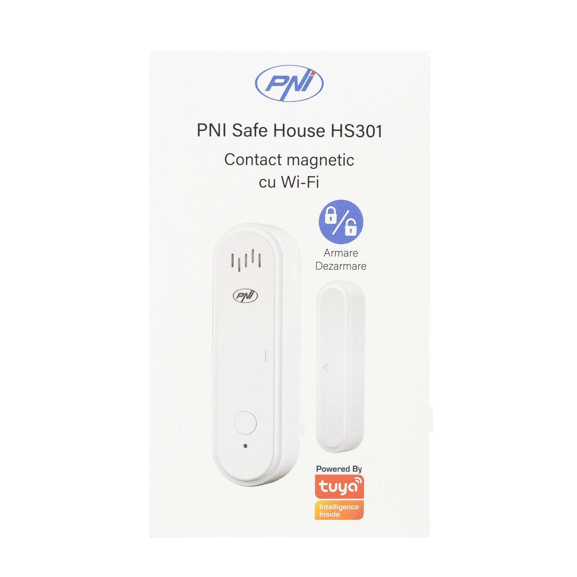 Preisbild für PNI Safe House HS301 Magnetkontakt mit WLAN, zur Tür-/Fensterüberwachung über die Tuya