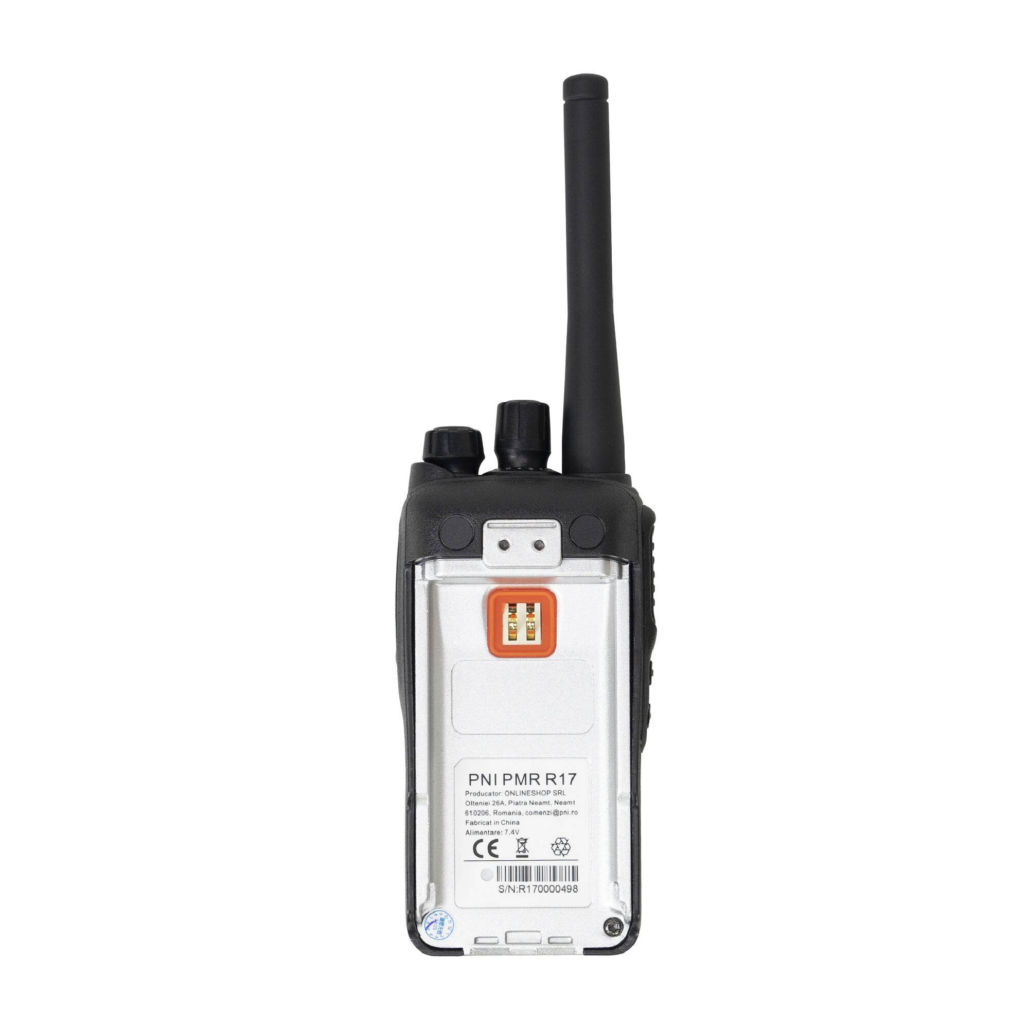 Symbolbild für Tragbarer Radiosender PNI PMR R17 446 MHz, 0,5 W, 16 PMR-Kanäle und 50 CTCSS- und 104 DCS-Töne,