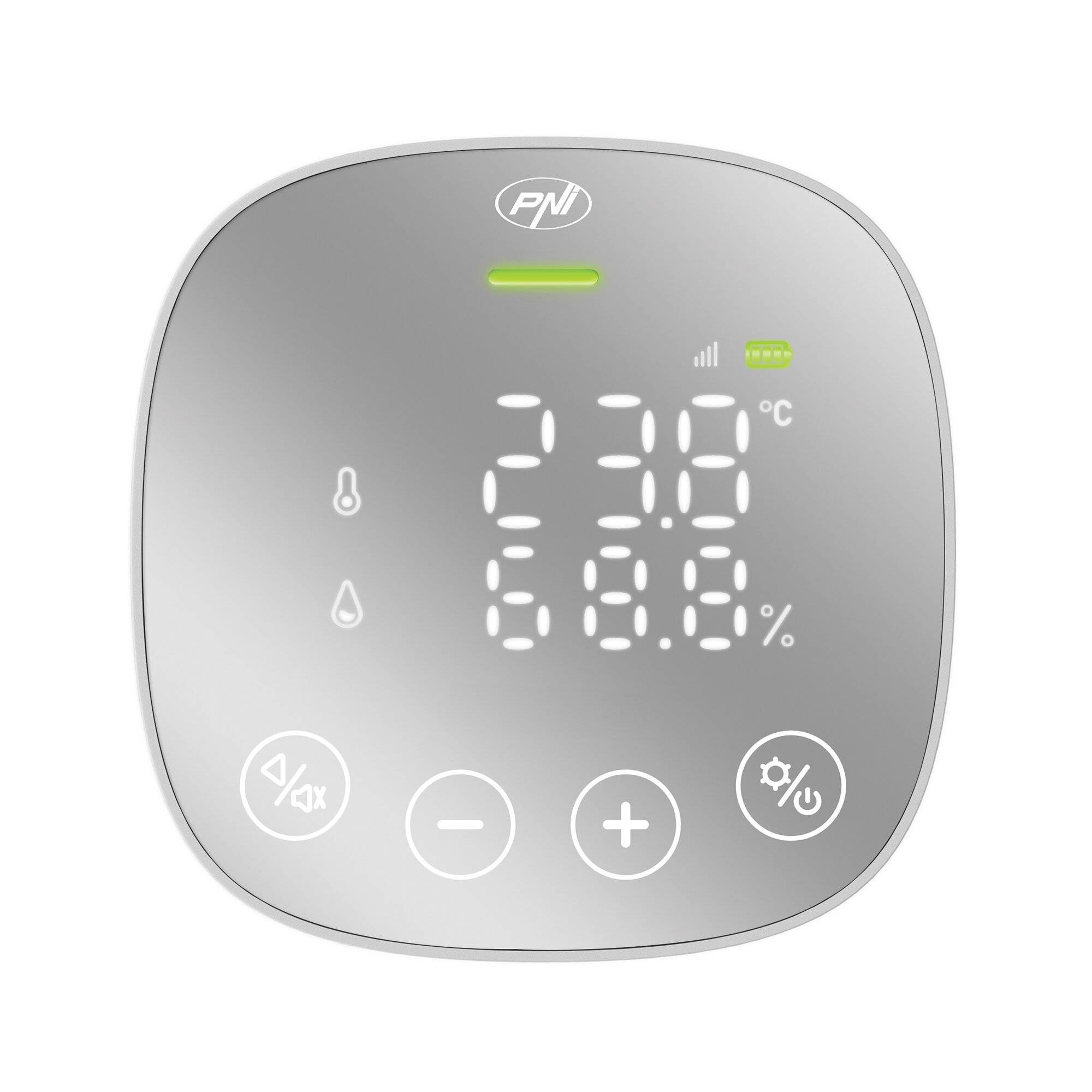 Symbolbild für PNI SafeHouse HS291 Luftqualitäts- und Kohlendioxid (CO2)-Sensor mit WLAN, Steuerung über die