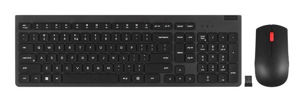 Lenovo Tastatur-und-Maus-Set - kabellos - 2.4 GHz