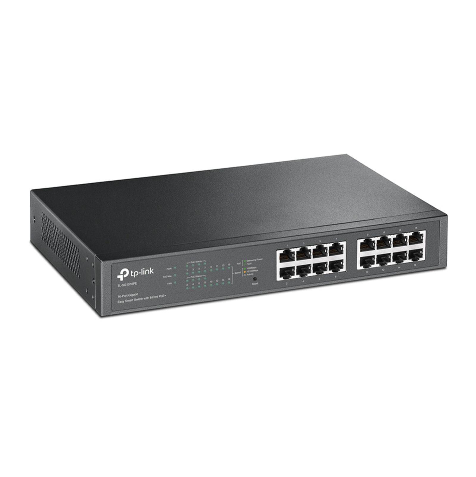 TP-LINK TL-SG1016PE Netzwerk & Smart Home Switch - CLI verwaltet-1