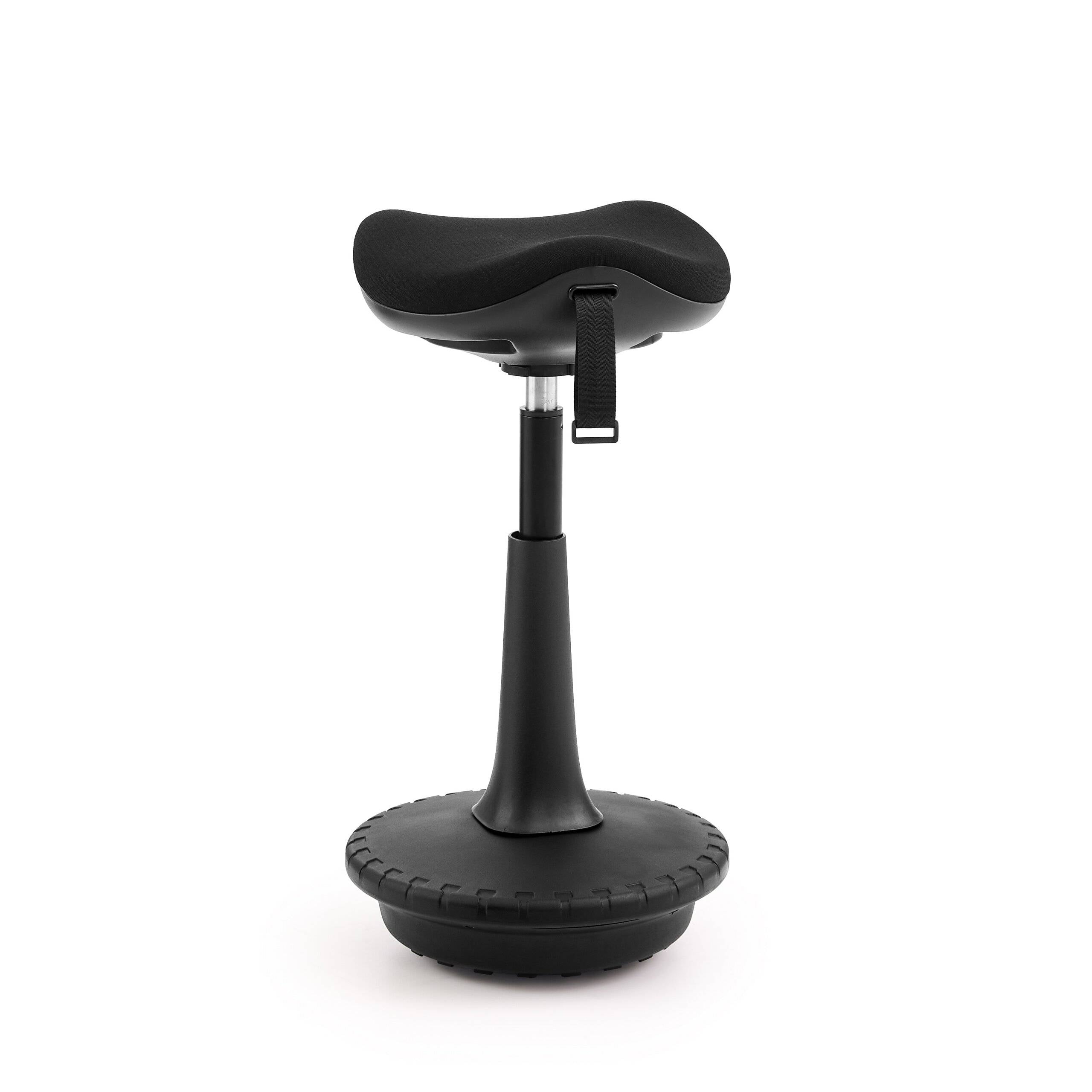 Stehhocker Stehhilfe Balance Sit Ergo Stoff schwarz hjh OFFICE