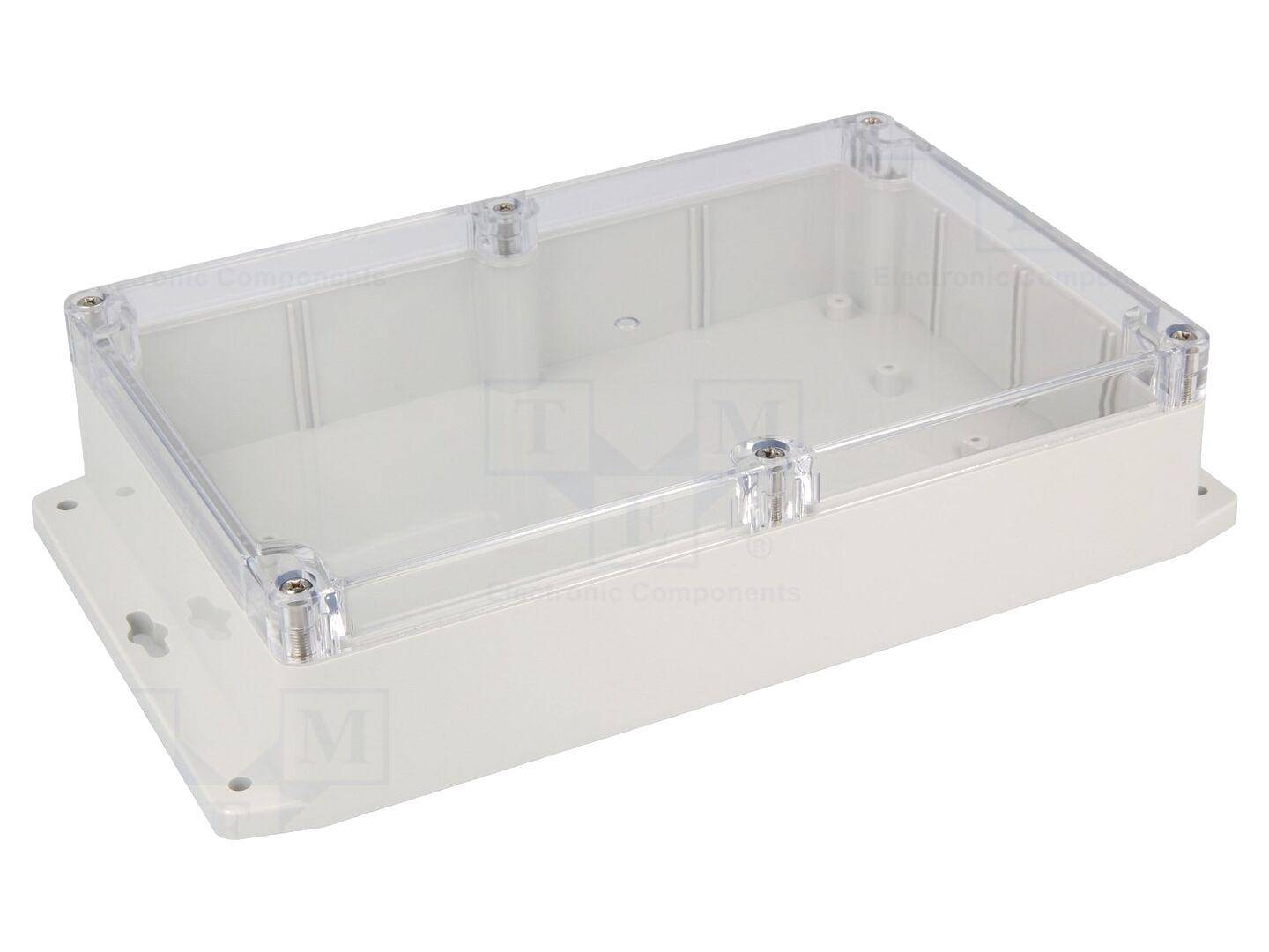 GAINTA Universalgehäuse, IP65, Polycarbonat grau, 146 x 222 x 55 mm-0