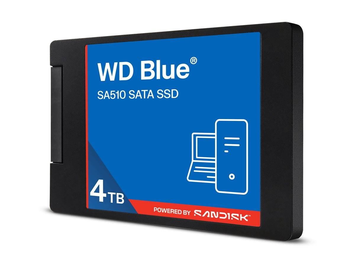 SanDisk WD Blue SA510 - SSD - 4 TB - intern - 2.5" (6.4 cm)-0