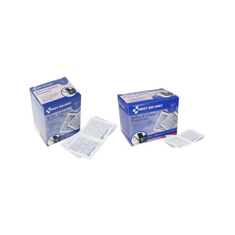 First Aid Only Brillenputztücher 1-lagig weiss 200 St.-0