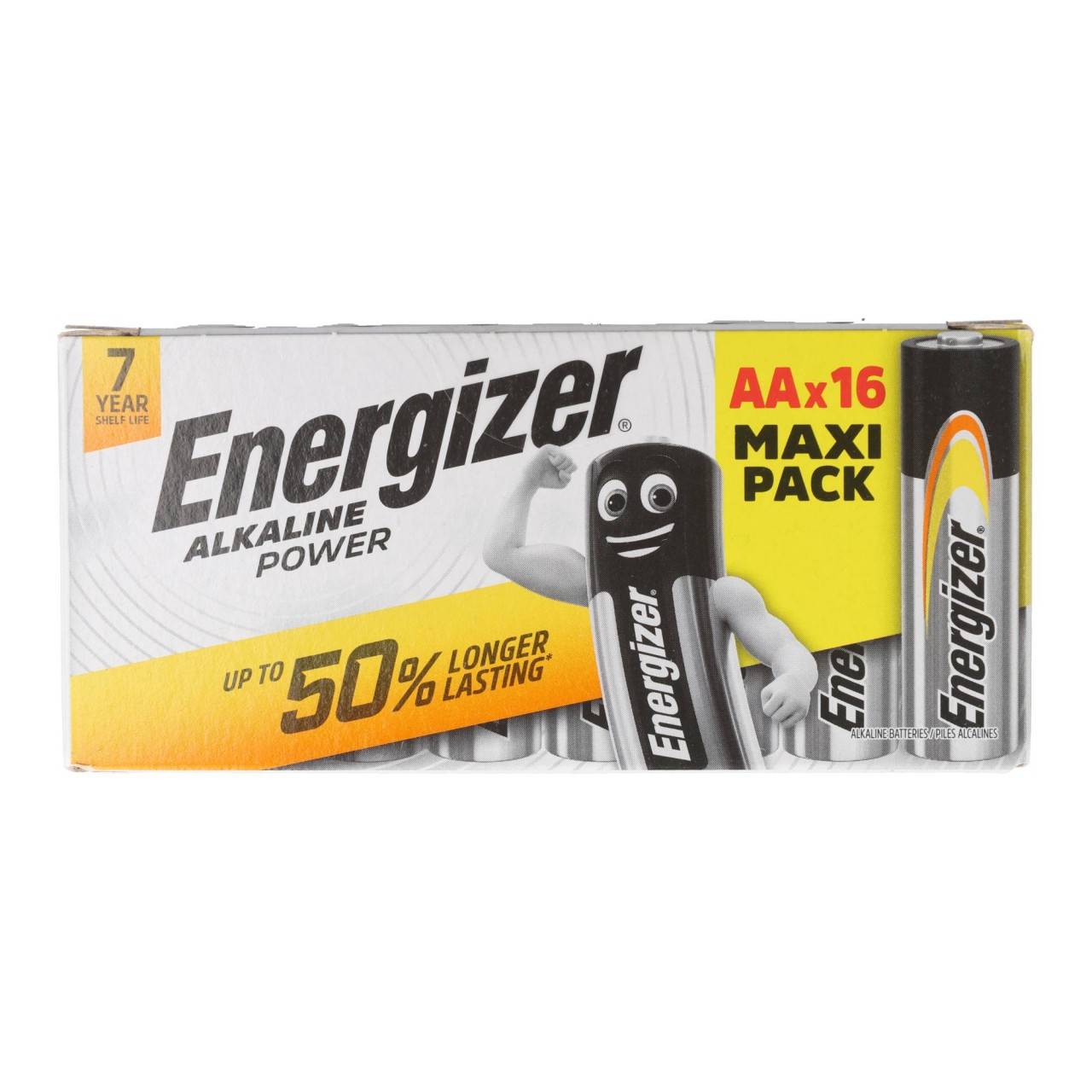 Energizer Batterie Alkaline, Mignon, AA, LR06, 1.5V Alkaline Power, Retail Blister (16-Pack)-3