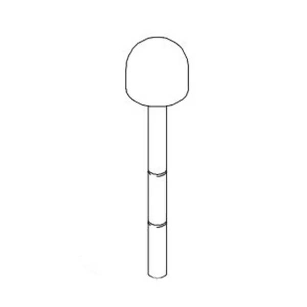 Kränzle Rastknopf, Kehrmaschine 2 + 2