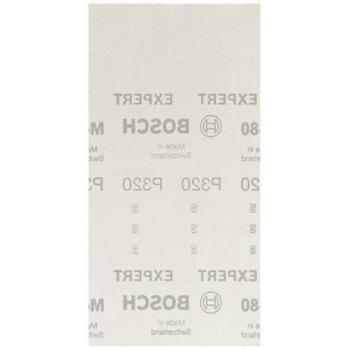 BOSCH Expert M480 Schleifnetz für Schwingschleifer, 115 x 230 mm, G 320, 10-tlg.-0