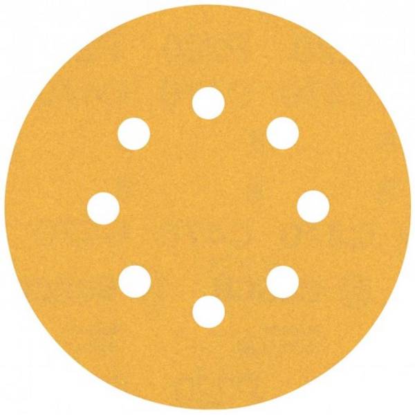BOSCH 2608901121, Expert C470 Schleifpapier 8 Löcher 125mm G220, 50-tlg.