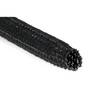 HellermannTyton Klapperschutzschlauch schwarz HEGSAS06-PET-BK(200) 6 mm, 4 mm