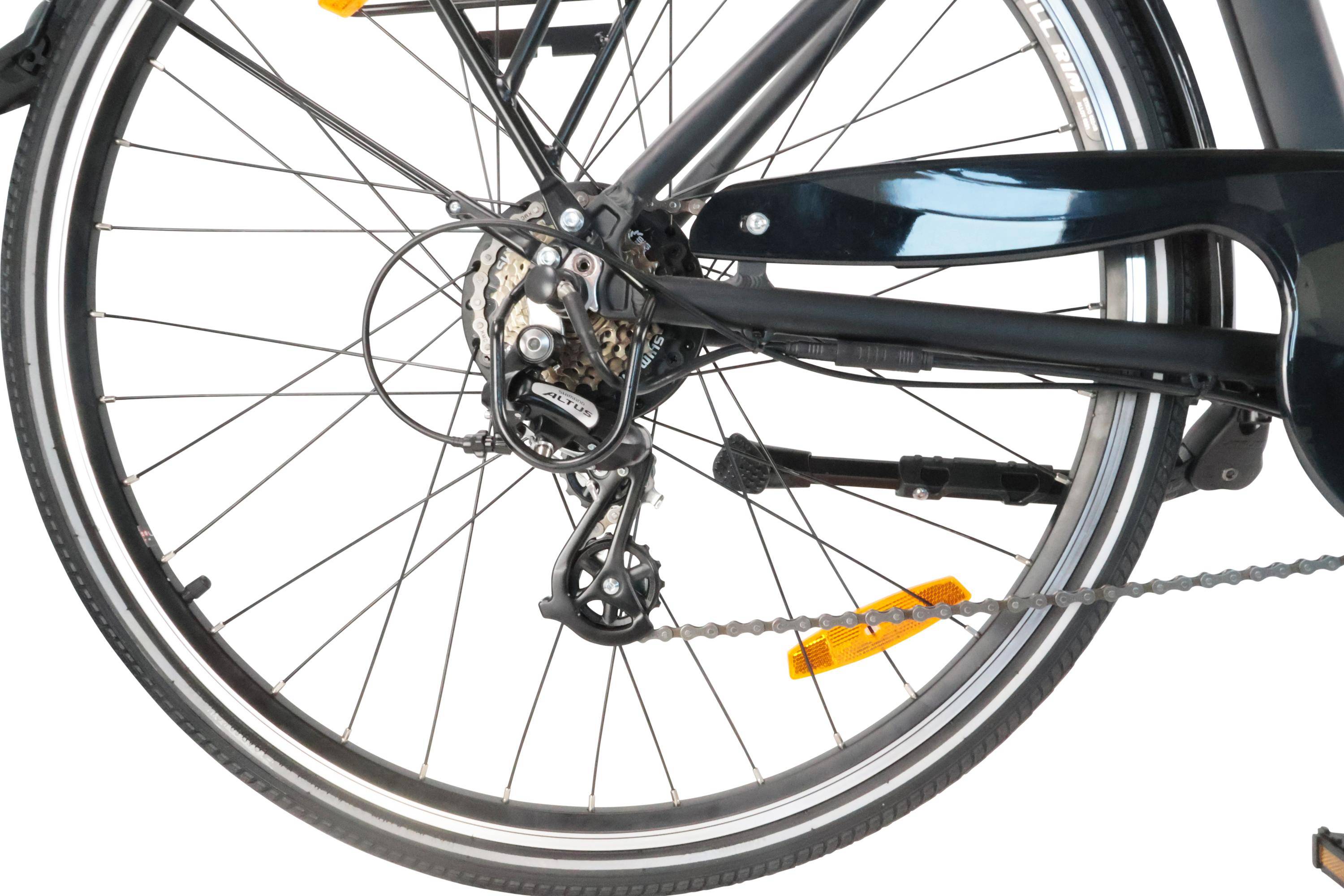 Sharp BK CD042-EB, black (B) City-E-Bike-3