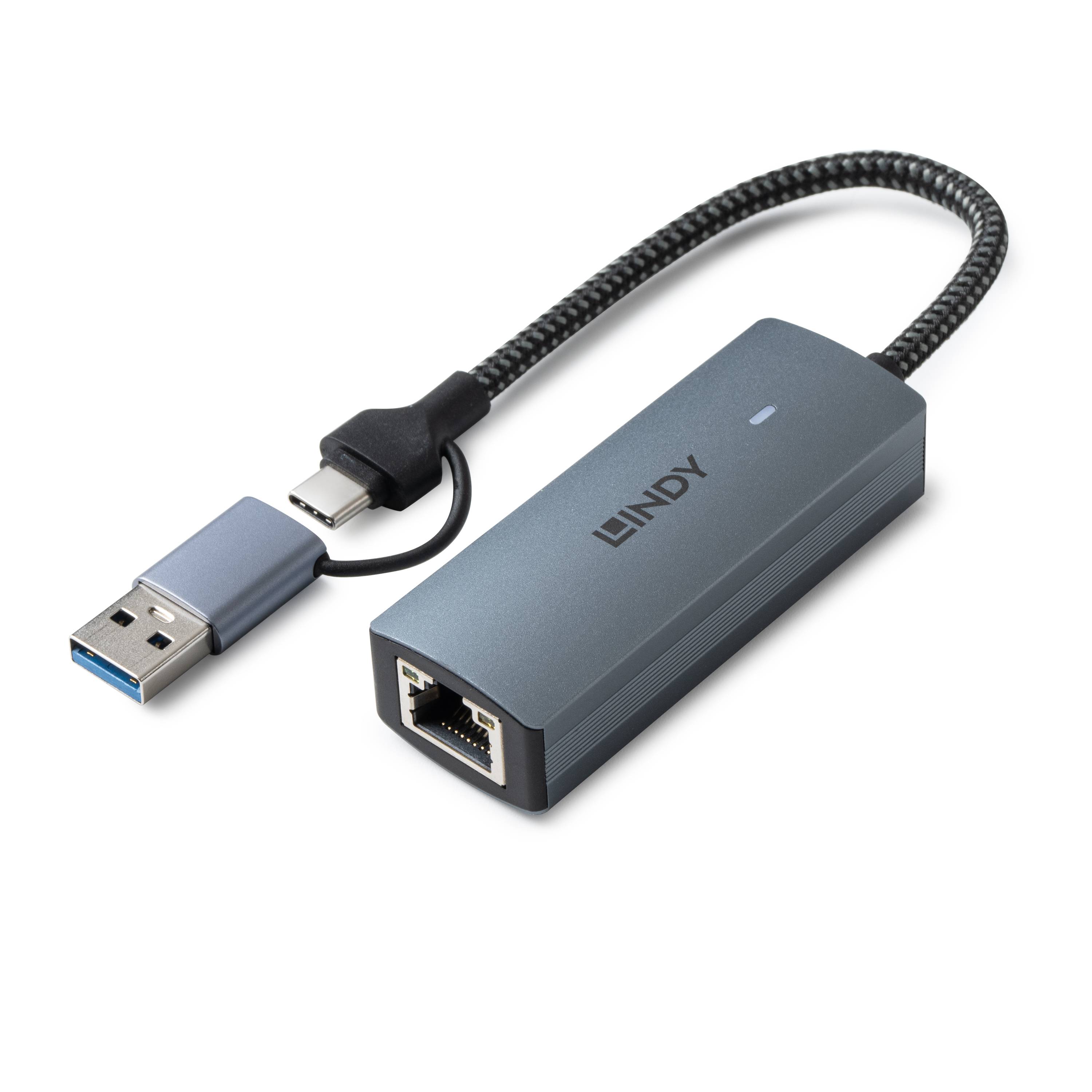Lindy USB 3.2 Gen 1 auf 5G Ethernet Konverter-0