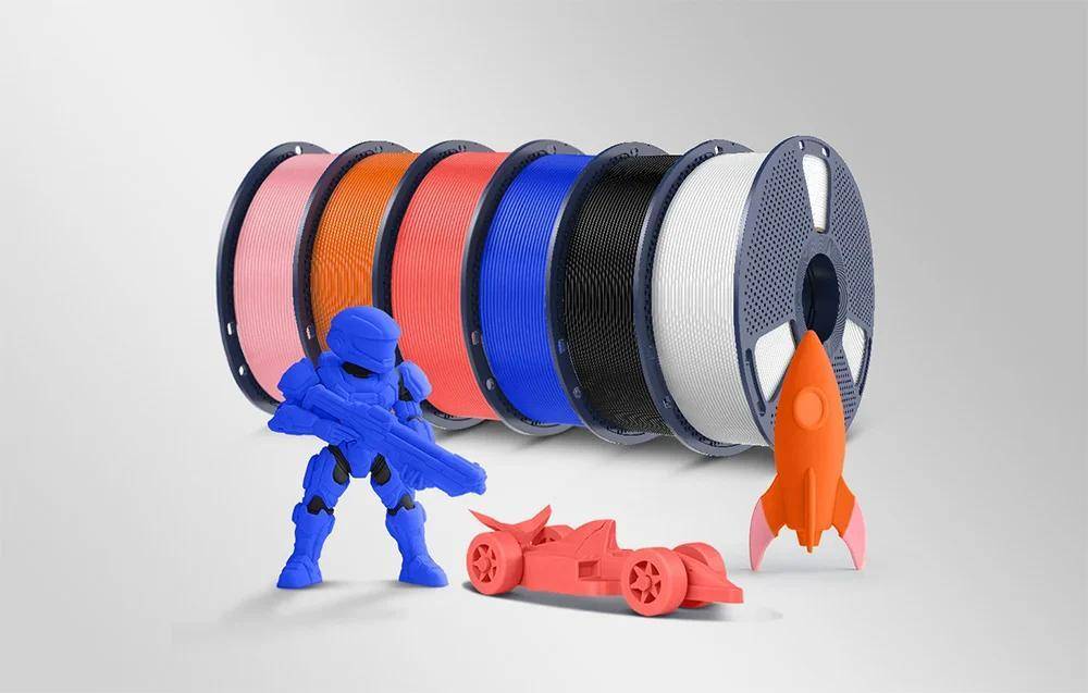 Sunlu - PLA+ B - Sunlu PLA+-Filament (schwarz)-1