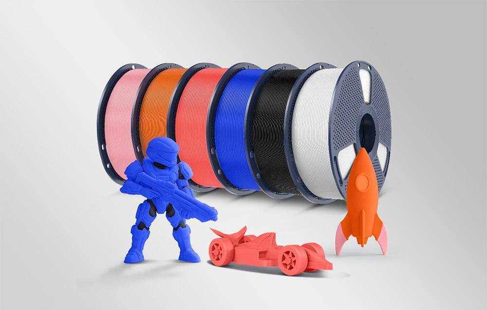 Sunlu - PLA+ W - Sunlu PLA+-Filament (Weiß)-4