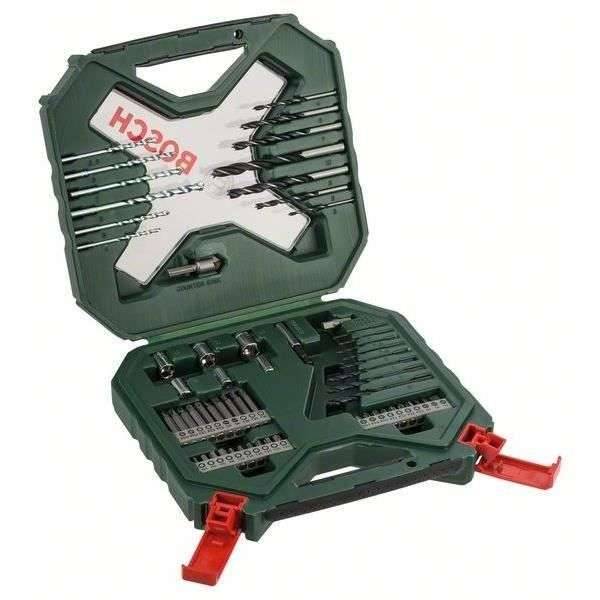 X-Line Classic Bohrer- und Schrauber-Set, 60-teilig