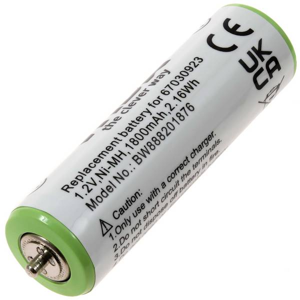 Akku kompatibel mit Braun 5876, 1,2V, NiMH