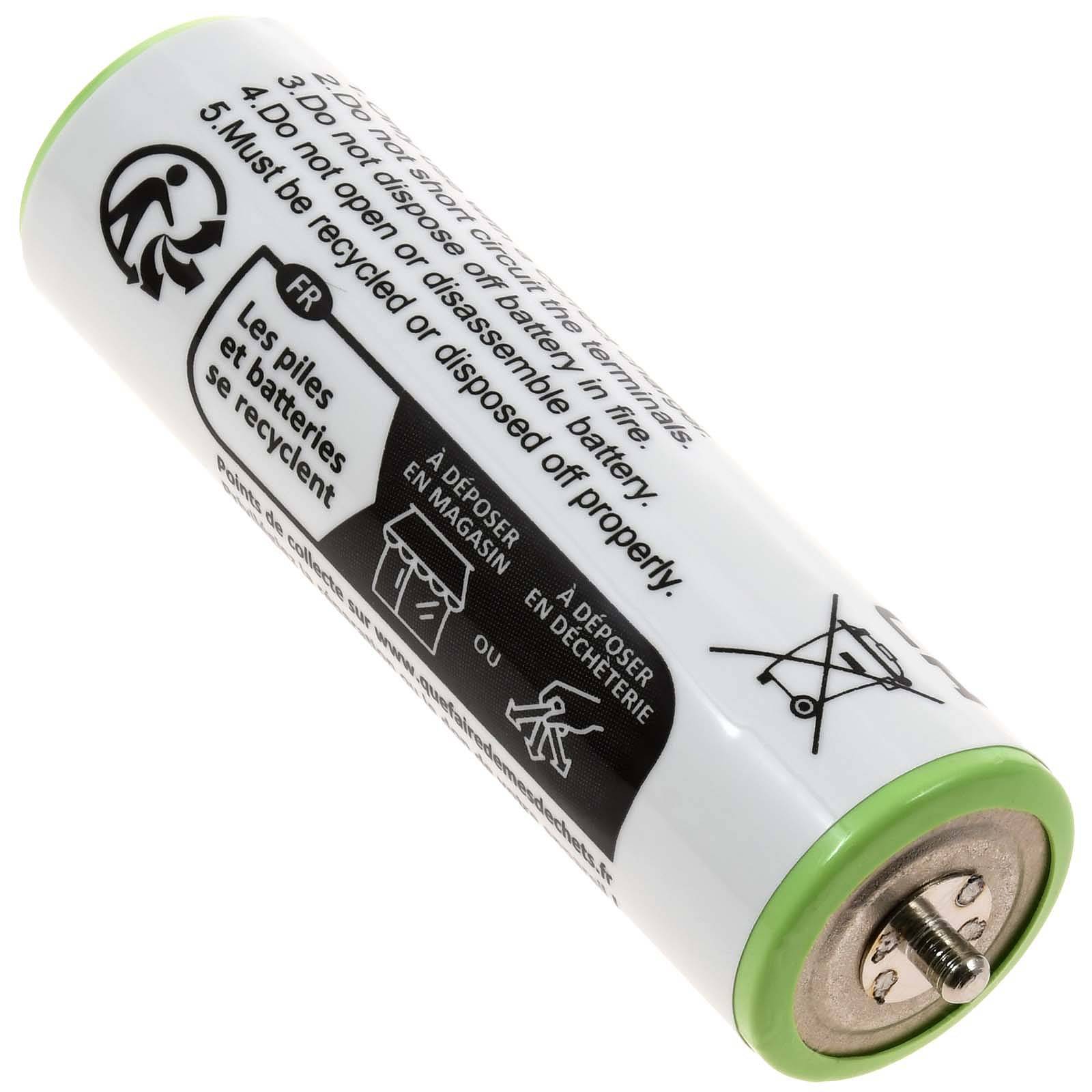Akku kompatibel mit Braun 81695862, 1,2V, NiMH-1