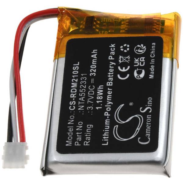 Akku für Rode Mikrofonsystem Wireless Go II, 3,7V, Li-Polymer