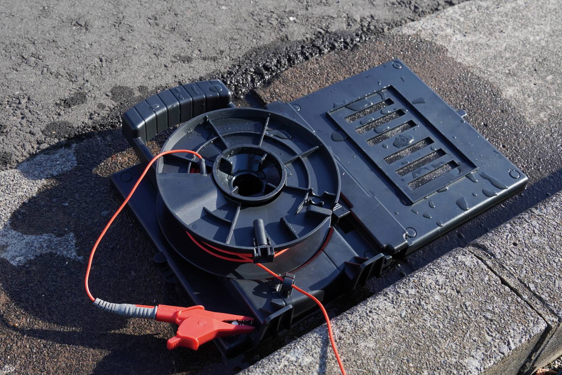 L9845-52 - Messleitung auf Kabelrolle, rot, 50 m-3
