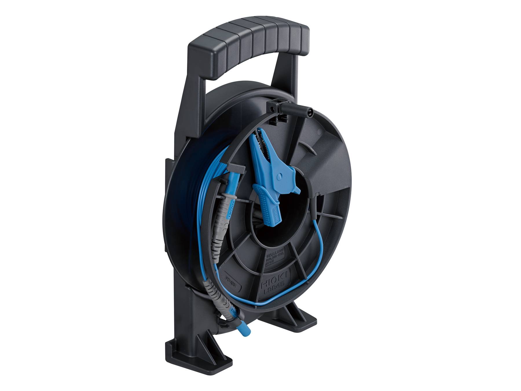 L9845-33 - Messleitung auf Kabelrolle, blau, 25 m-0