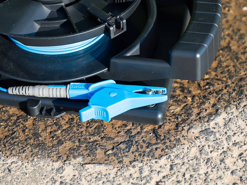 L9845-33 - Messleitung auf Kabelrolle, blau, 25 m-3