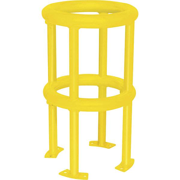 Rohrschutz HxBxT 600 x 350 x 350 mm gelb. Moravia Wiesbaden| Gesellschaft F.Verkehrszeichen | und Signalglaeser
