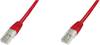 Digitus DK-1511-005/R RJ45 Patchkabel CAT 5e U/UTP 0.50 m Rot 1 St.