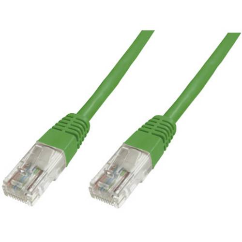 Digitus DK-1511-050/G RJ45 Netzwerkkabel, Patchkabel CAT 5e U/UTP 5.00 m Grün UL-zertifiziert 1 St.