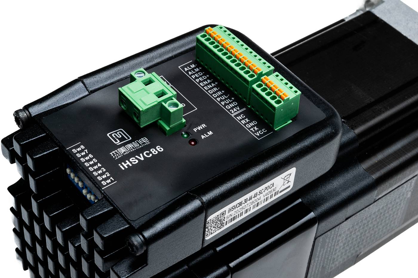 JMC Servomotor|integrierte Endstufe und Bremse|440 Watt|NEMA 34-3