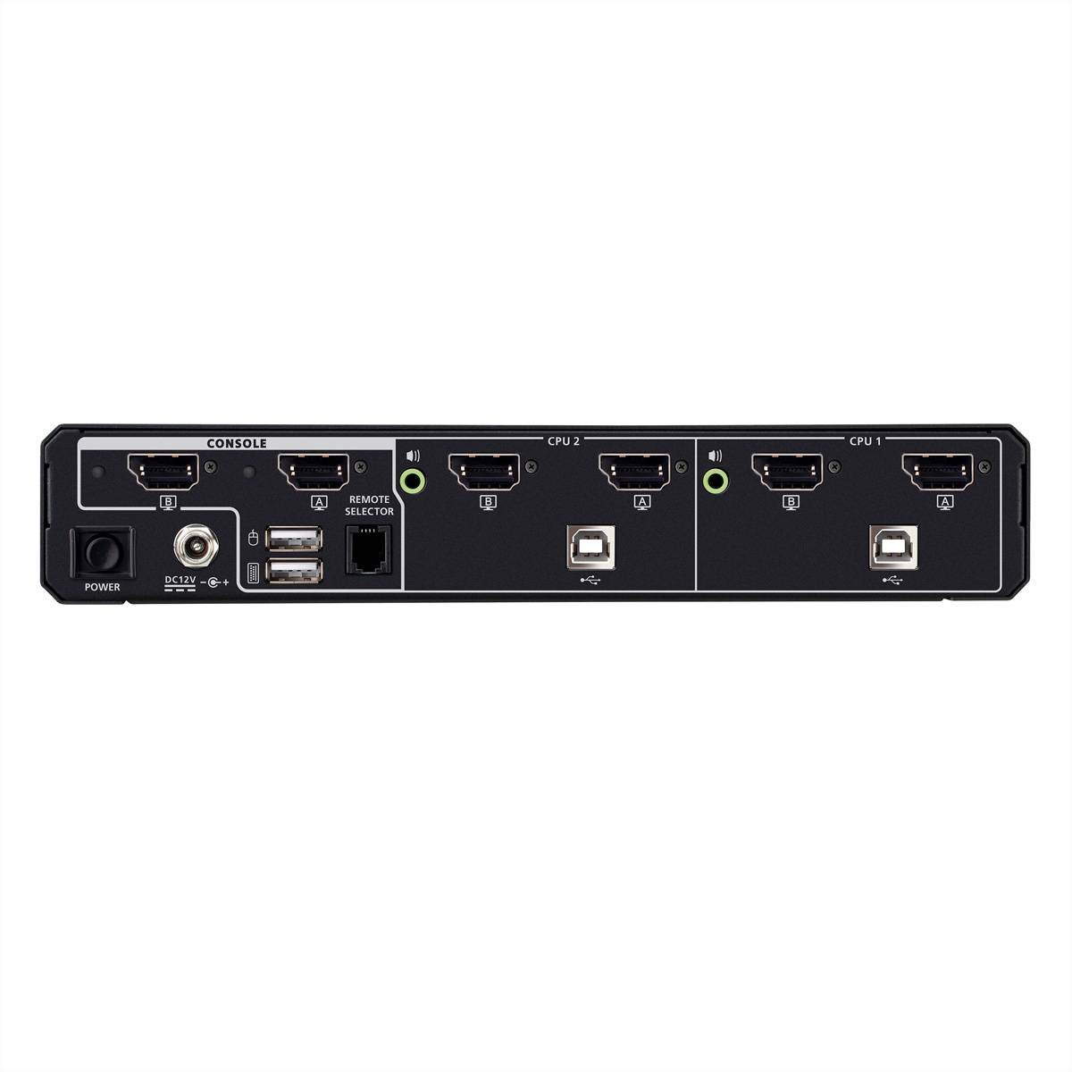 ATEN CS1142DPH4 2-Port USB 5K DP/HDMI, Dual Bildschirm Universal Secure KVM Switch-3