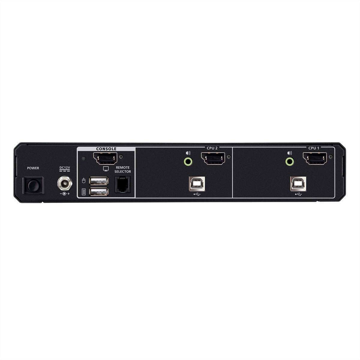 ATEN CS1182DPH4 2-Port USB 5K DP/HDMI, Single Display Universal Secure KVM Switch-2