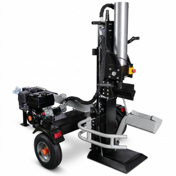 ViMa24 35t Benzin-Holzspalter –  Brennholzspalter Vertikal, Mobil & Profi-Qualität