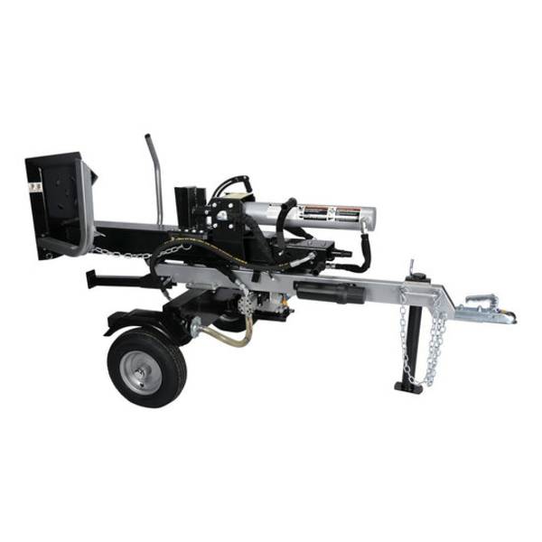Benzin Holzspalter 22 Tonnen – Vertikal-Stehendspalter mit 6,5 PS Motor & 61cm Spaltlänge Brennholzspalter