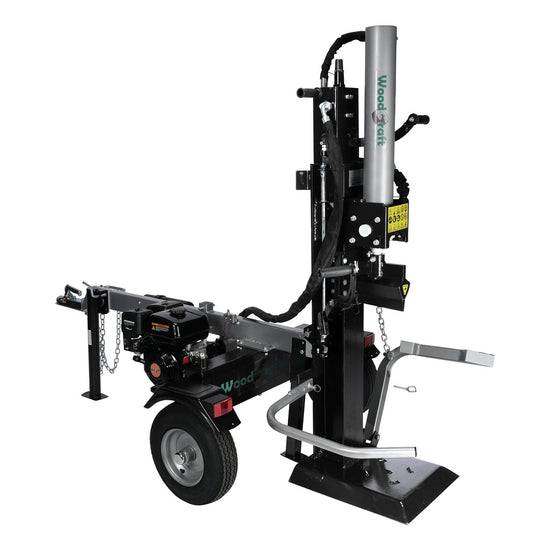 Benzin Holzspalter 22 Tonnen – Vertikal-Stehendspalter mit 6,5 PS Motor & 61cm Spaltlänge Brennholzspalter-2