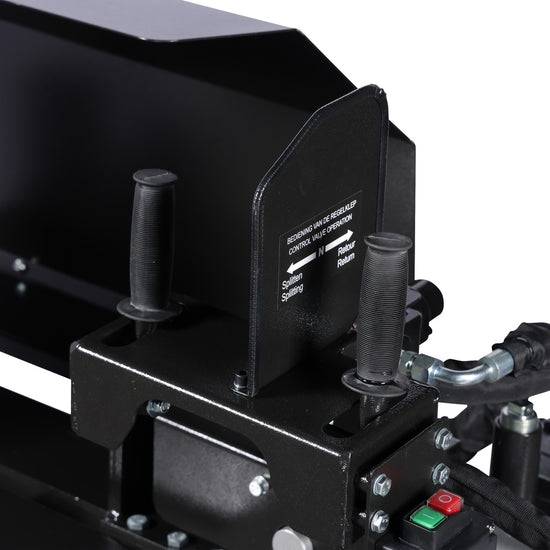 ViMa24 Elektrischer Horizontal-Holzspalter 12 Tonnen Hydraulischer Brennholzspalter 230V-2