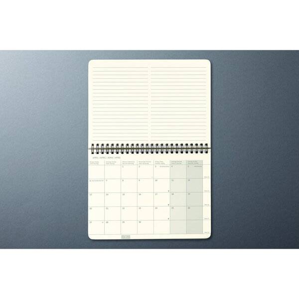Tischkalender Conceptum 2027 Hardcover schwarz 144 Seiten ca. A5 quer-1