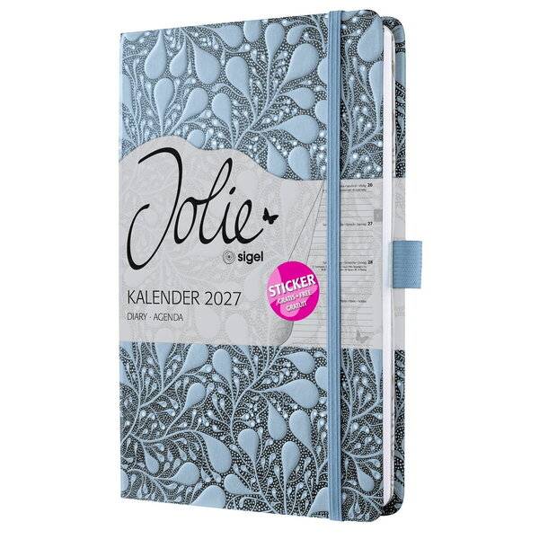 Wochenkalender Jolie 2027 Hardcover ca. A5 Summer Enchanted Sky 174 Seiten