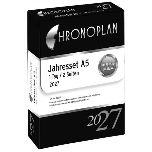 CHRONOPLAN Jahresset 2027, DIN A5-1