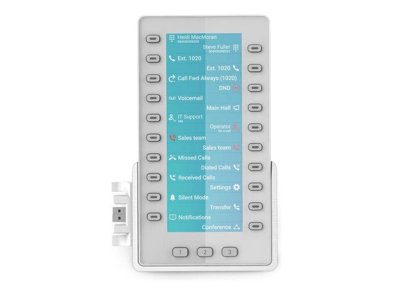 Snom D8C Erweiterungsmodul weiss