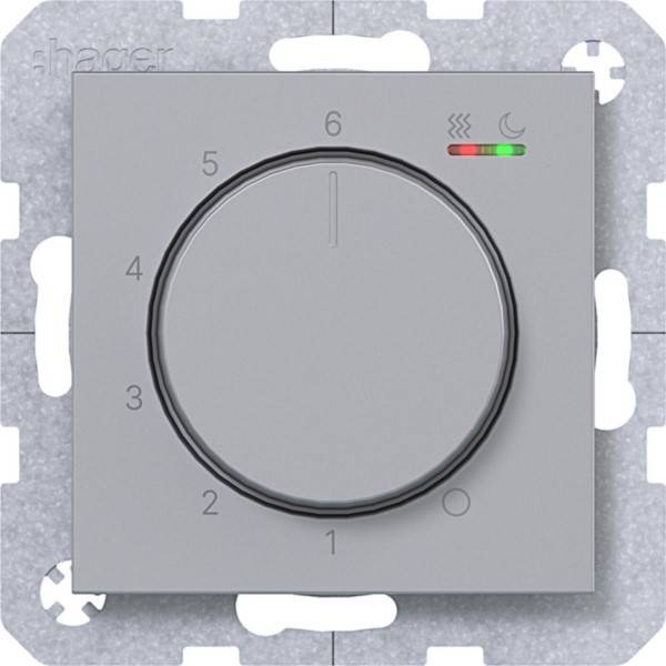Hager Temp.regler 230V/15W WAN5011TA-0