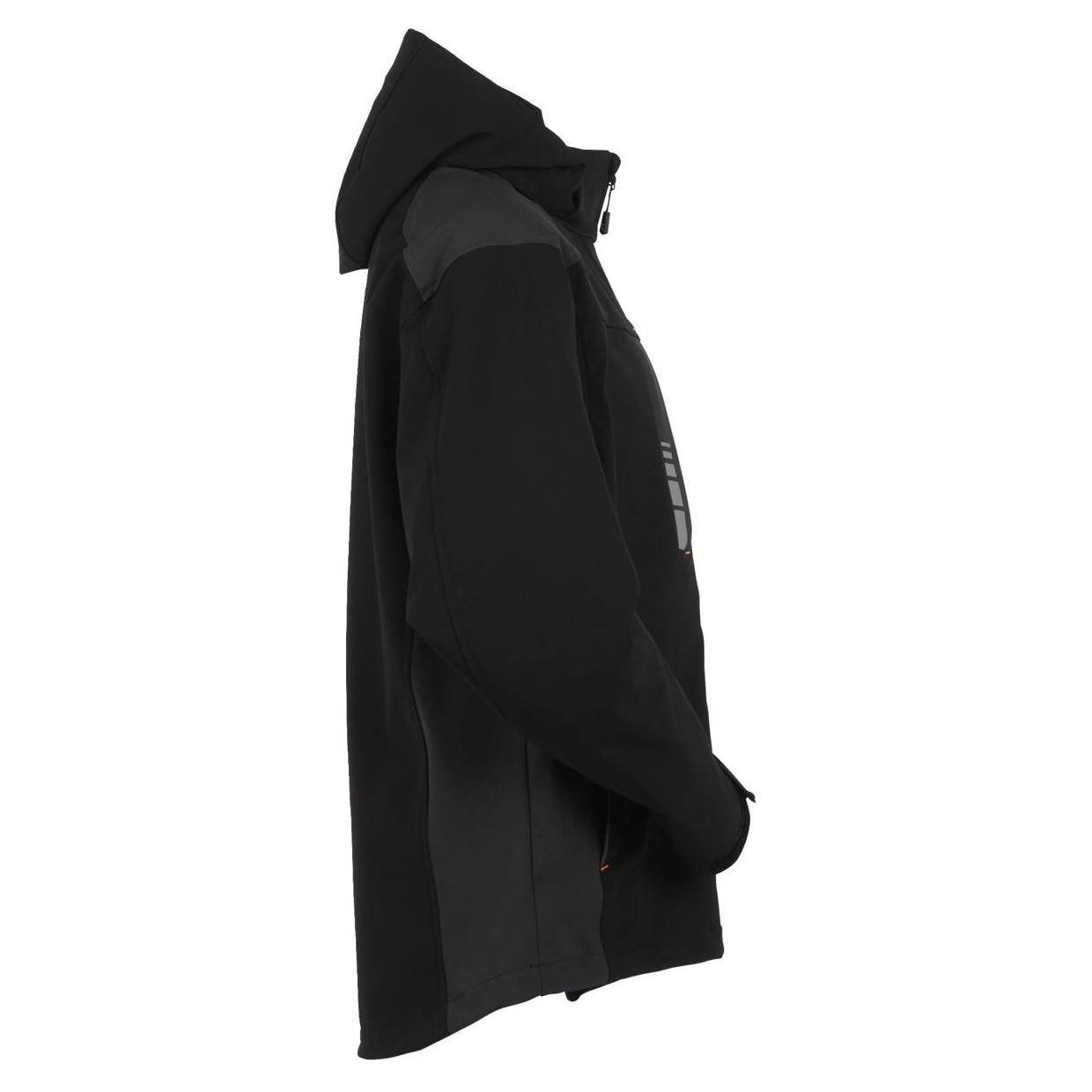PLANAM Outdoor Moto Softshelljacke, 3825, schwarz/grau, Größe M-2