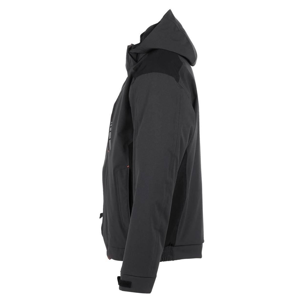 PLANAM Outdoor Moto Winterjacke, 3812, grau/schwarz, Größe 4XL-1