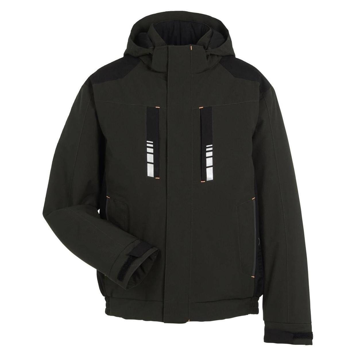 PLANAM Outdoor Moto Winterjacke, 3811, oliv/schwarz, Größe M-0