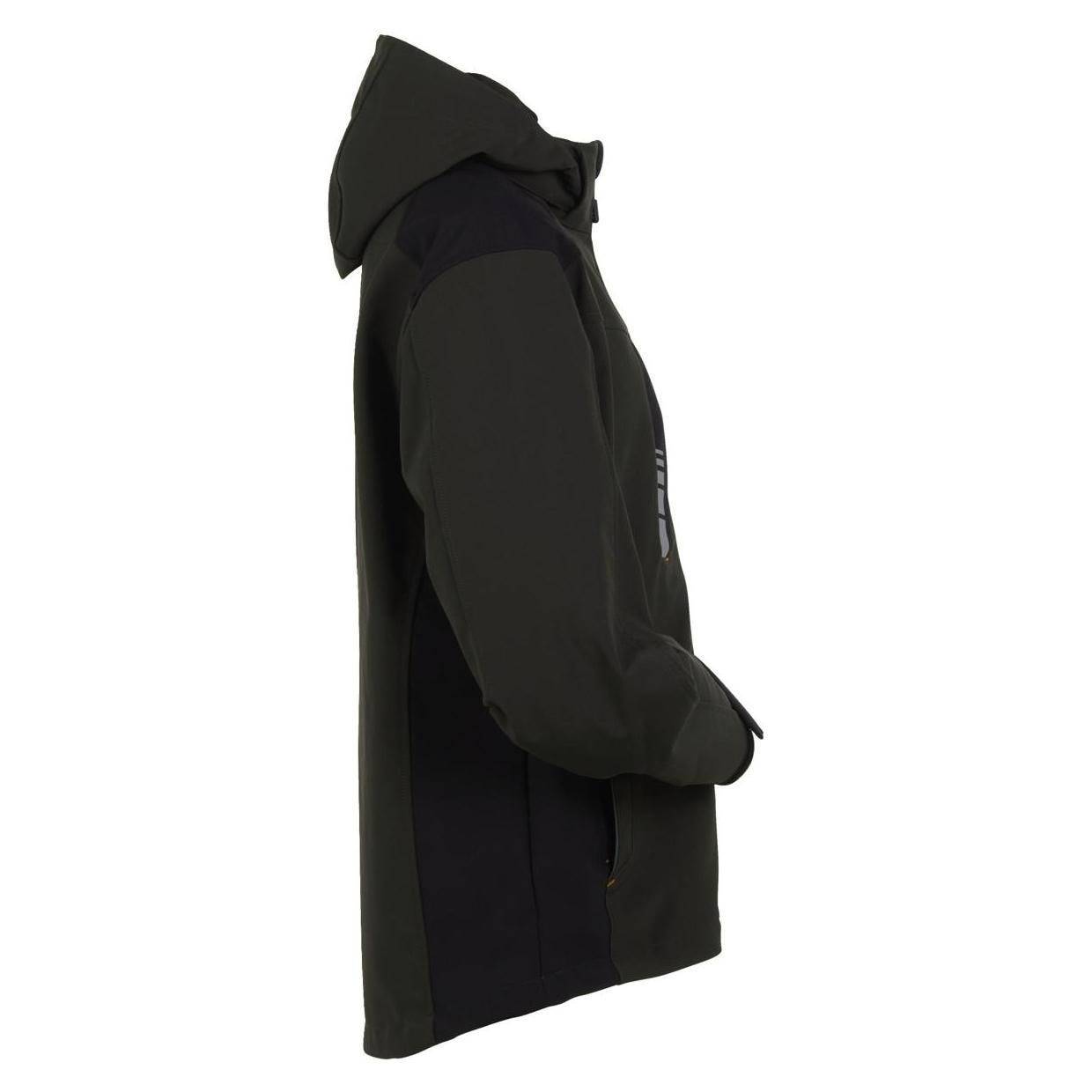 PLANAM Outdoor Moto Softshelljacke, 3826, oliv/schwarz, Größe 2XL-2