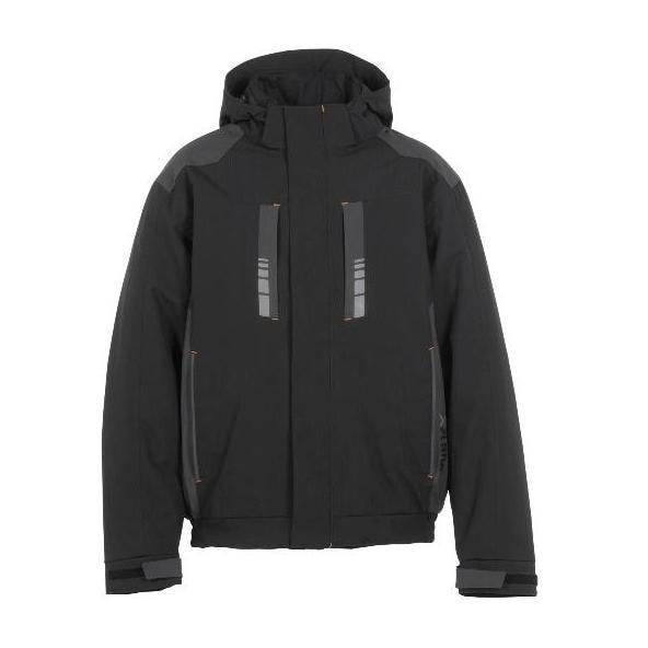 PLANAM Outdoor Moto Winterjacke, 3810, schwarz/grau, Größe M-0