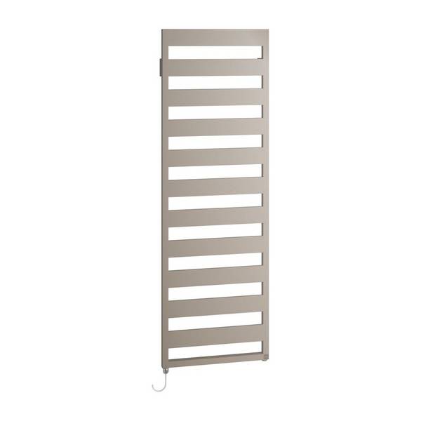 Kermi Casteo-E elektrischer Badheizkörper 1806x30x500mm, FWS, Anschluss links, 800W, Weiß Soft